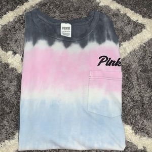 PINK Victoria’s secret tie dye shirt
